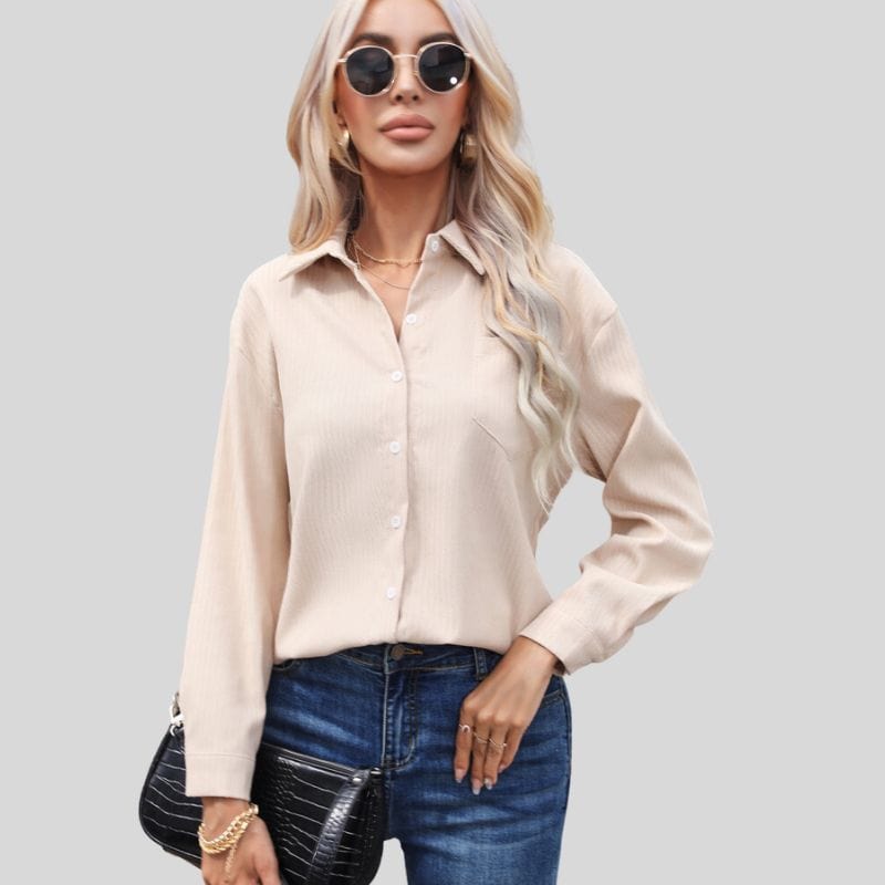 Chemises Velours Femme