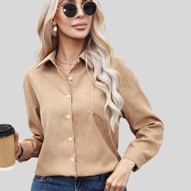 Chemises Velours Femme