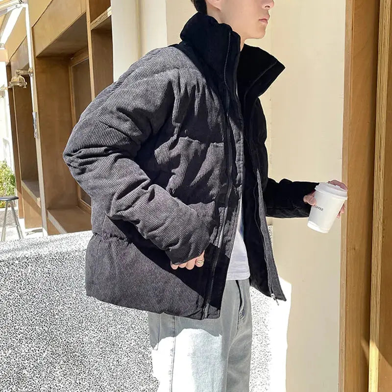 Doudoune Velours Homme