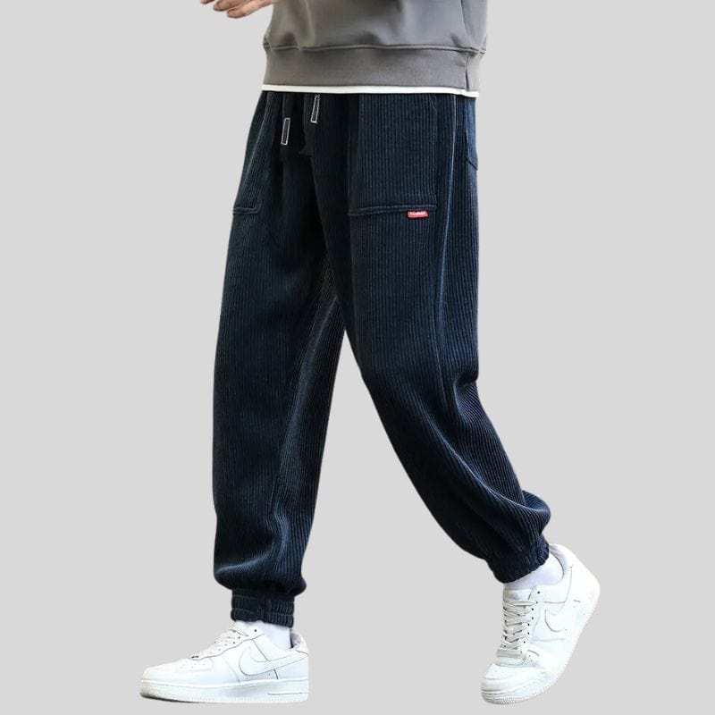 Jogging Velours Bleu