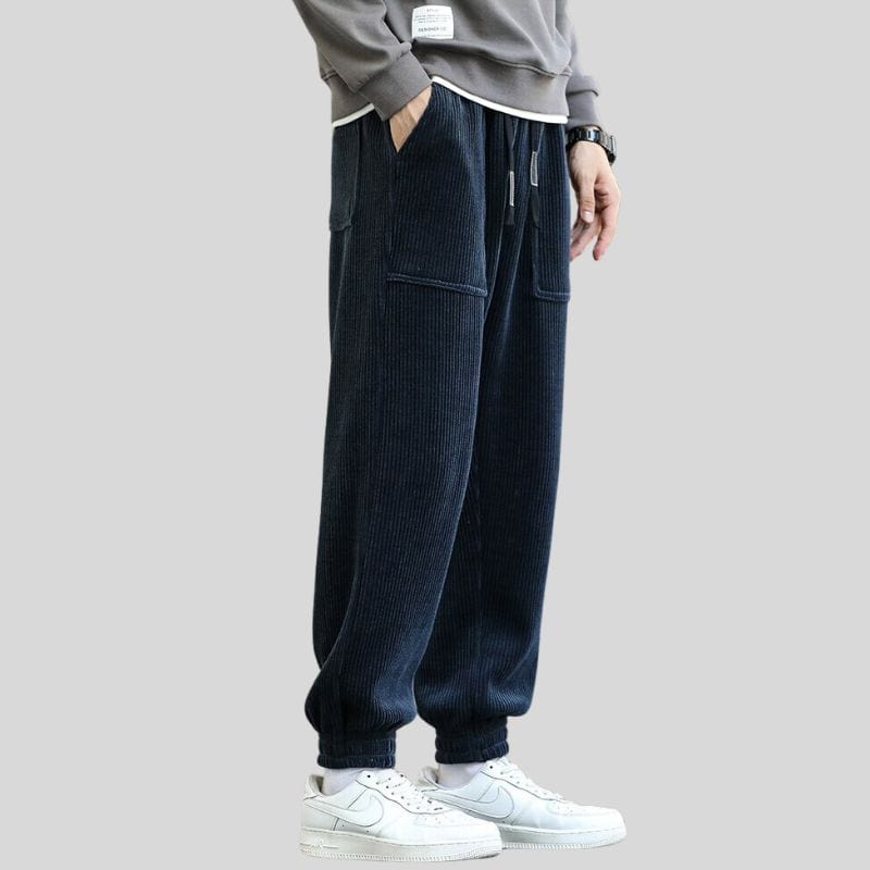 Jogging Velours Bleu