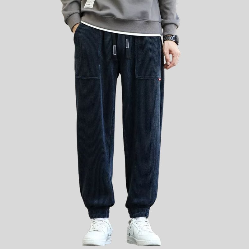 Jogging Velours Bleu