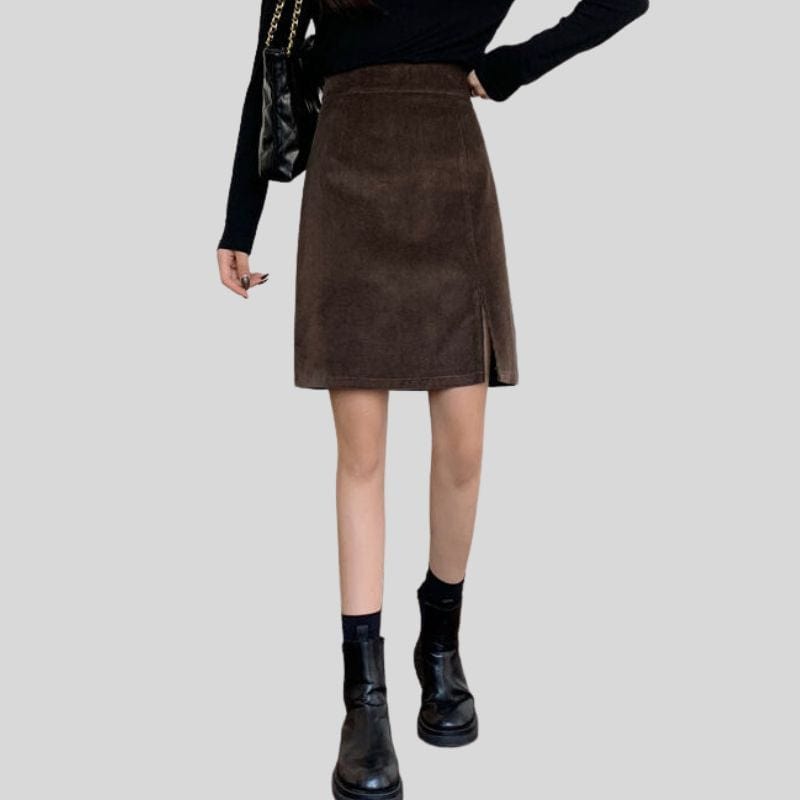 Jupe Courte Velours