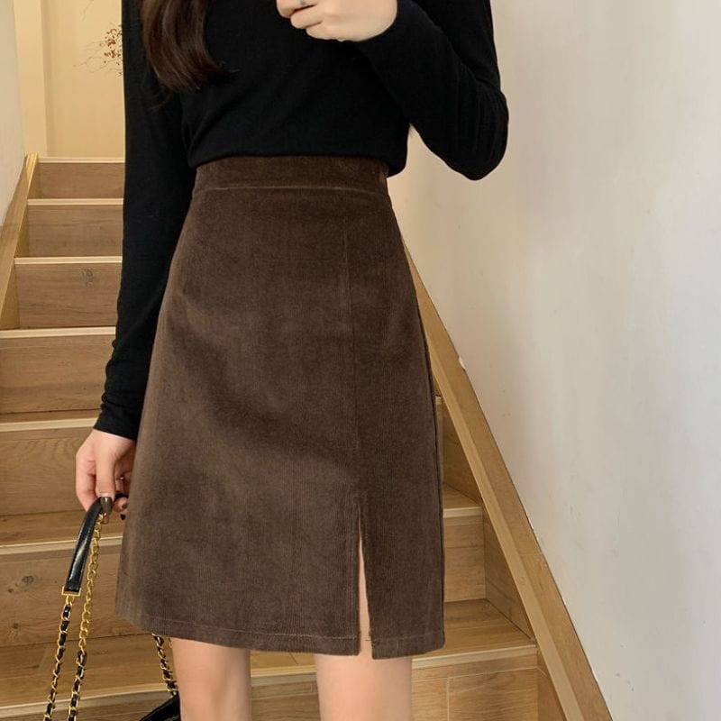 Jupe Courte Velours