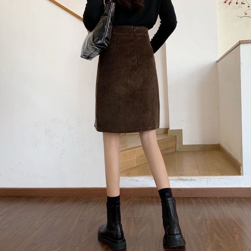 Jupe Courte Velours