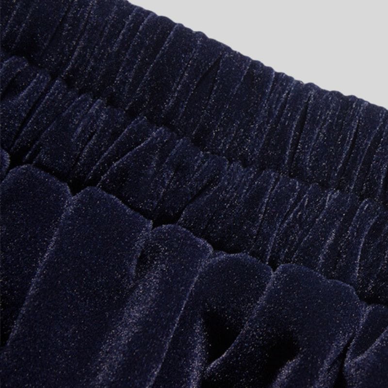 Jupe Longue en Velours Femme