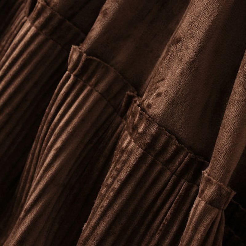 Jupe Marron Velours