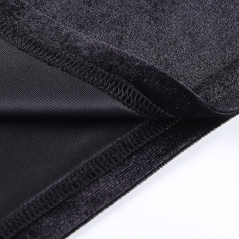 Jupe Noir Velour