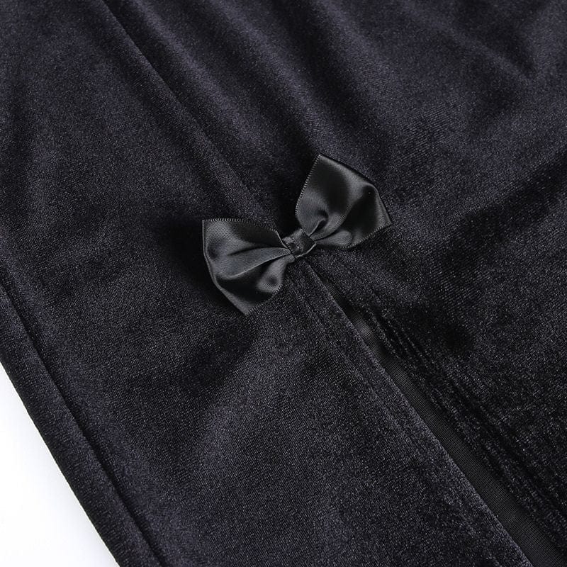 Jupe Noir Velour
