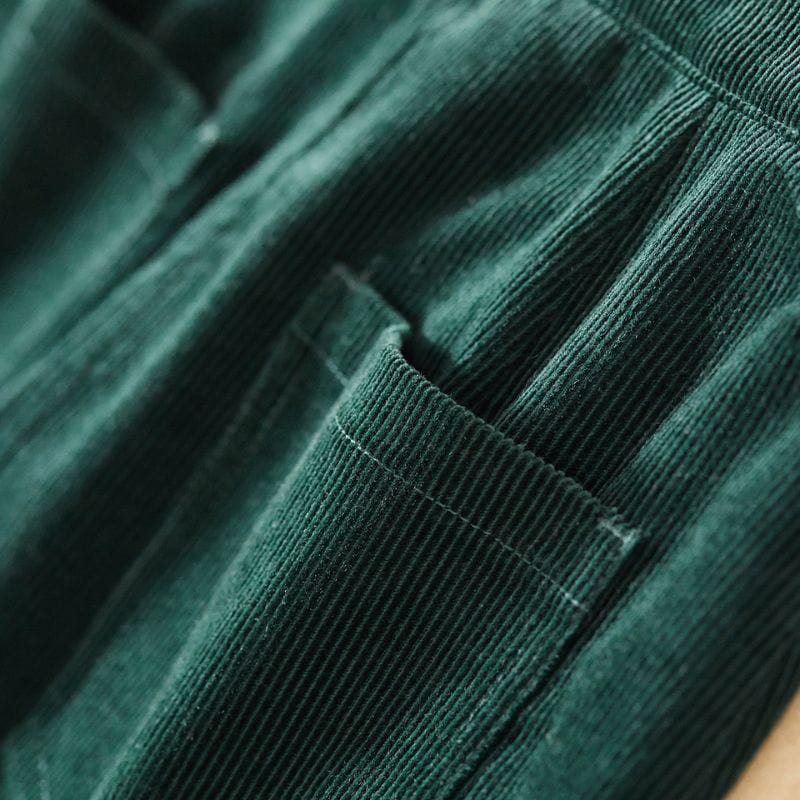 Jupe Velours Bleu Canard