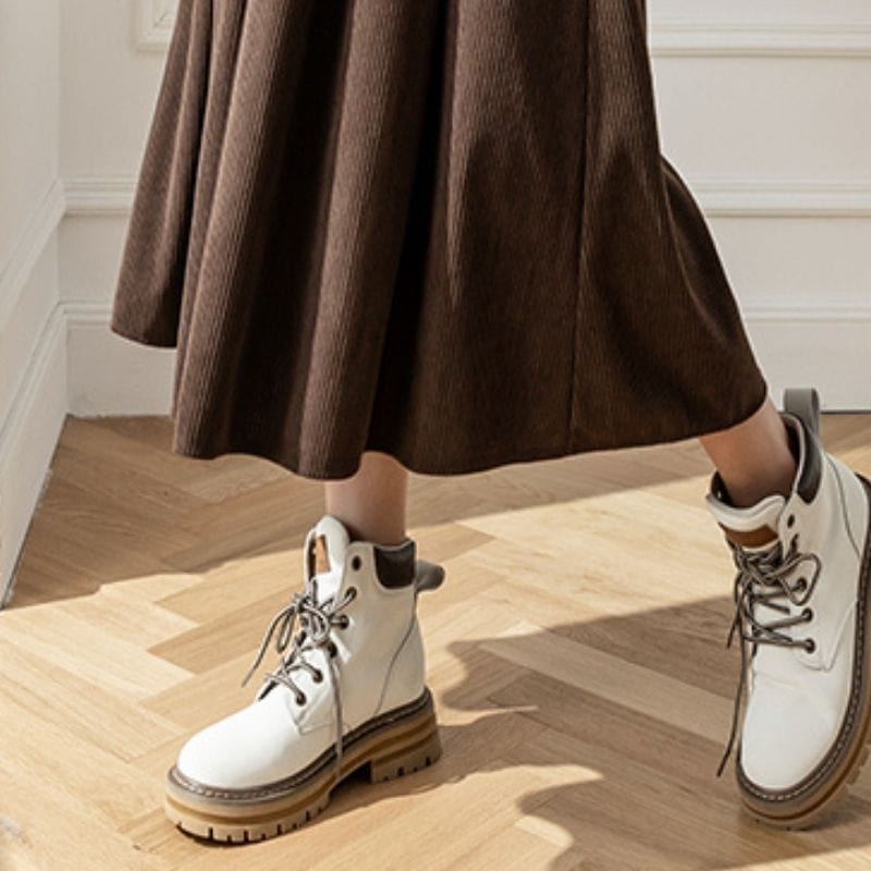 Jupe Velours Cotelé Marron