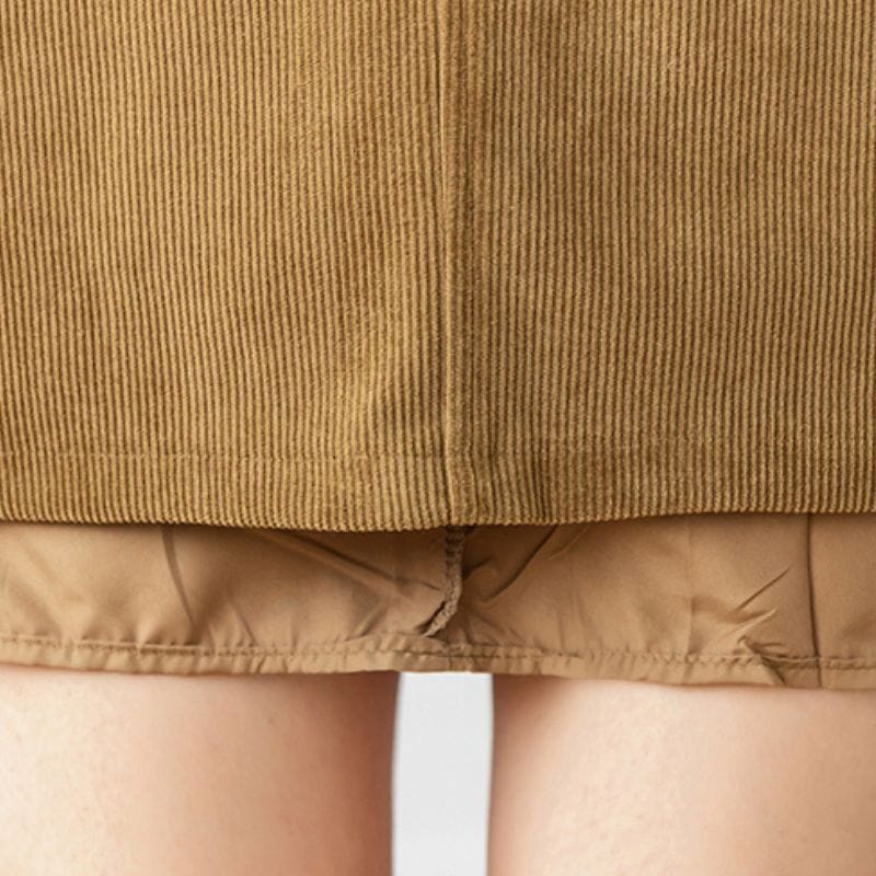 Jupe Velours Mi Longue