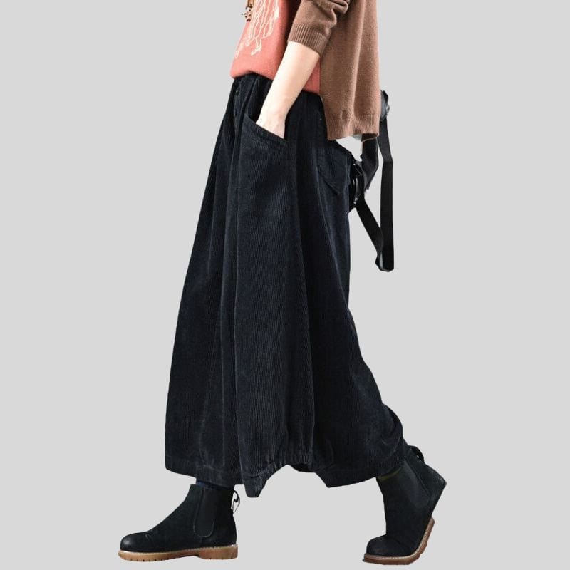 Jupe en Velours Longue