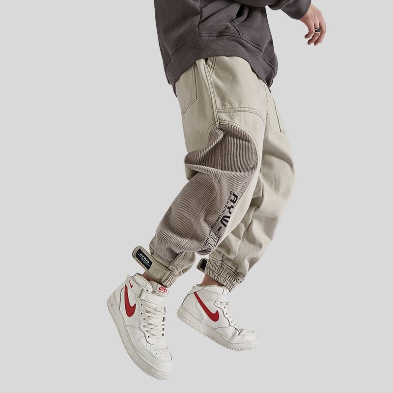 Pantalon Cargo Velours Homme