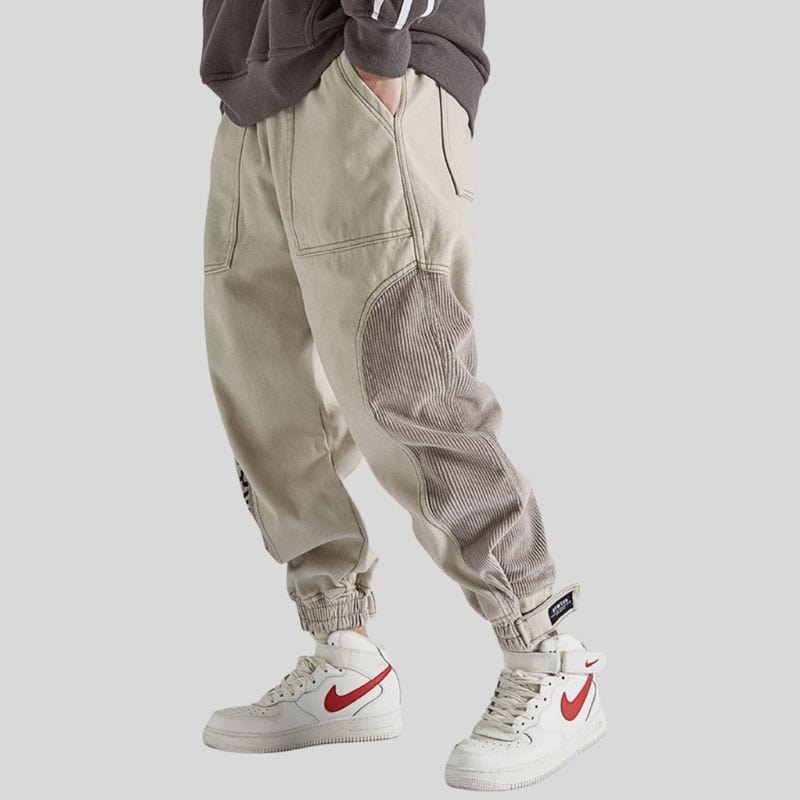 Pantalon Cargo Velours Homme