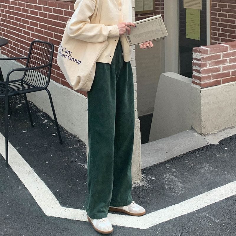 Pantalon Femme Velours