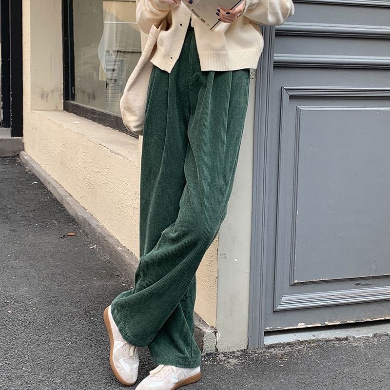 Pantalon Femme Velours