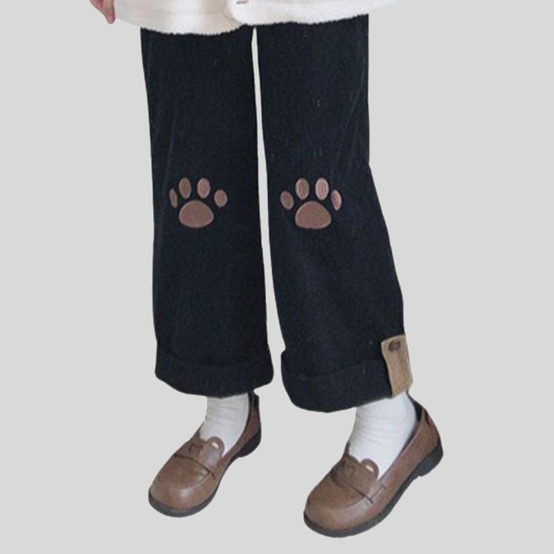 Pantalon Femme en Velours Cotelé