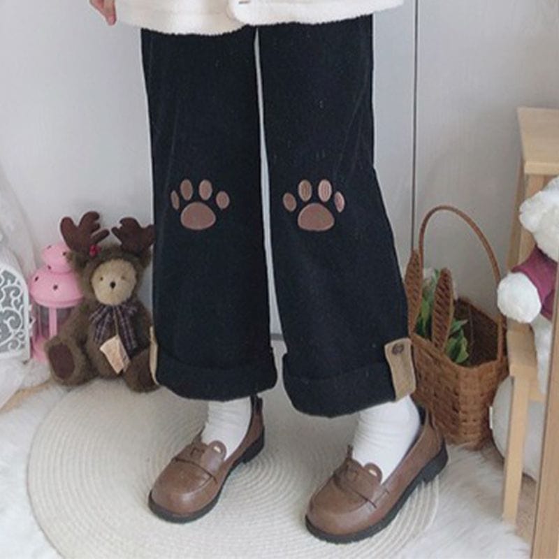 Pantalon Femme en Velours Cotelé