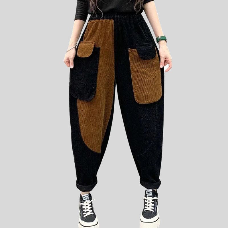 Pantalon Femme en Velours