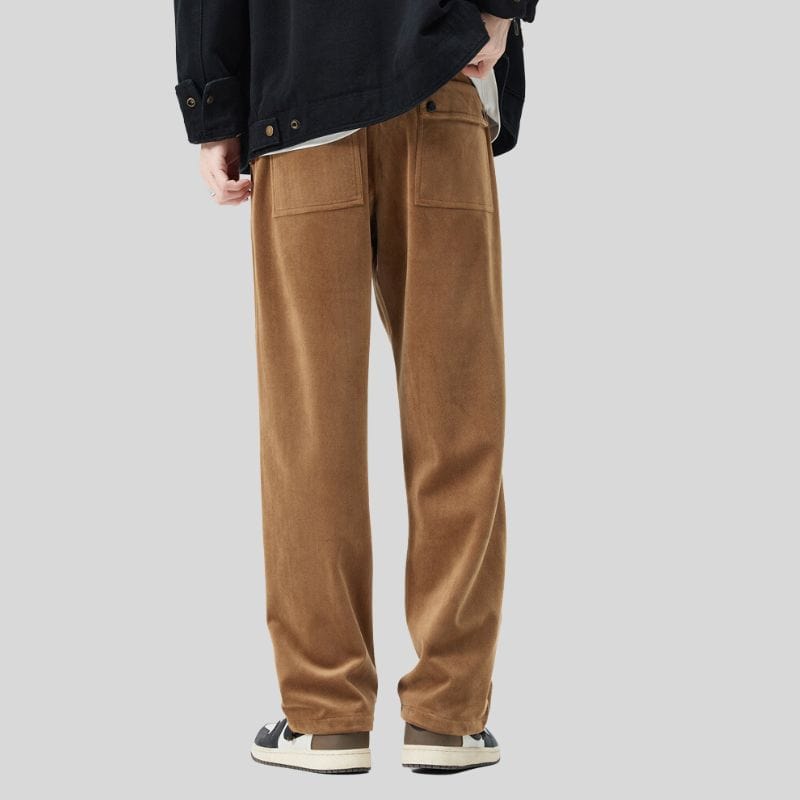 Pantalon Homme Velour Cotelé