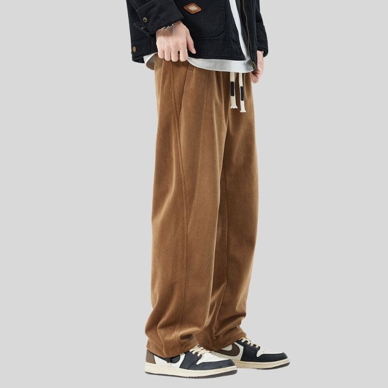 Pantalon Homme Velour Cotelé