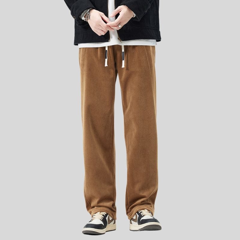 Pantalon Homme Velour Cotelé
