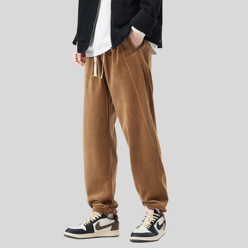 Pantalon Homme Velour Cotelé