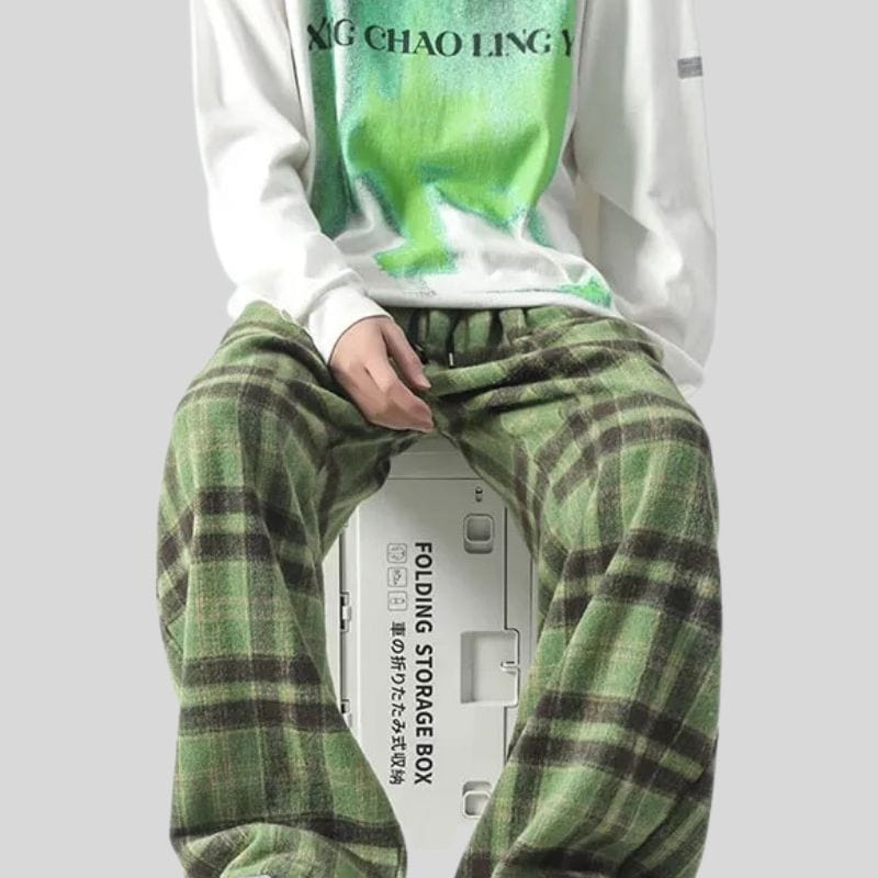 Pantalon Homme Velours Vert