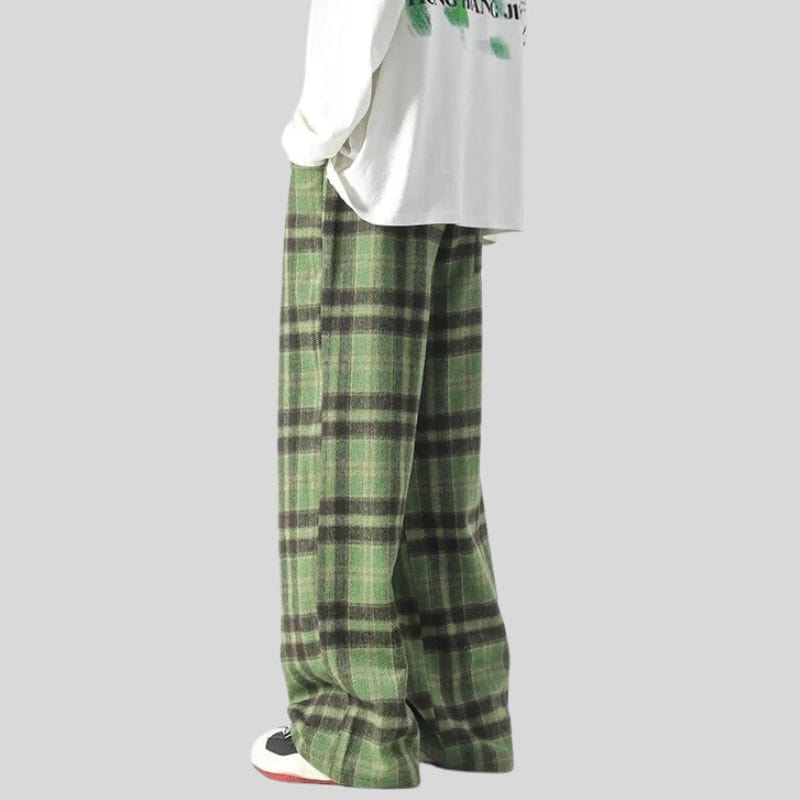 Pantalon Homme Velours Vert