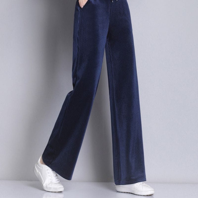 Pantalon Jogging Velour Femme