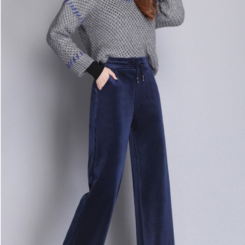 Pantalon Jogging Velour Femme