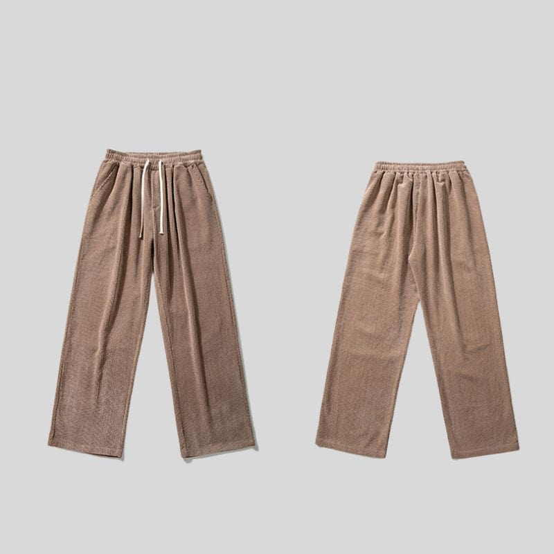 Pantalon Large Velours Homme