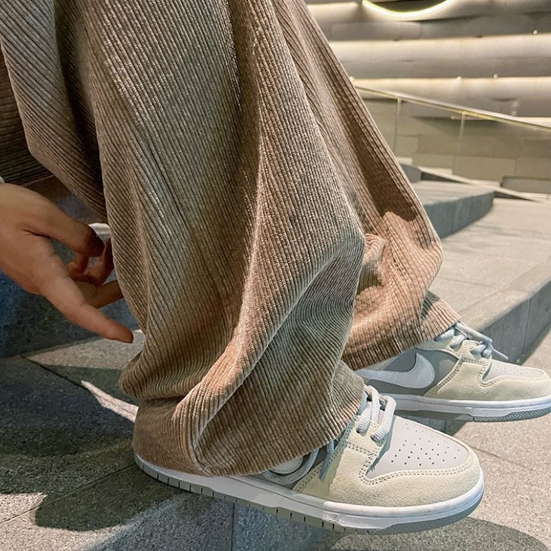 Pantalon Large Velours Homme