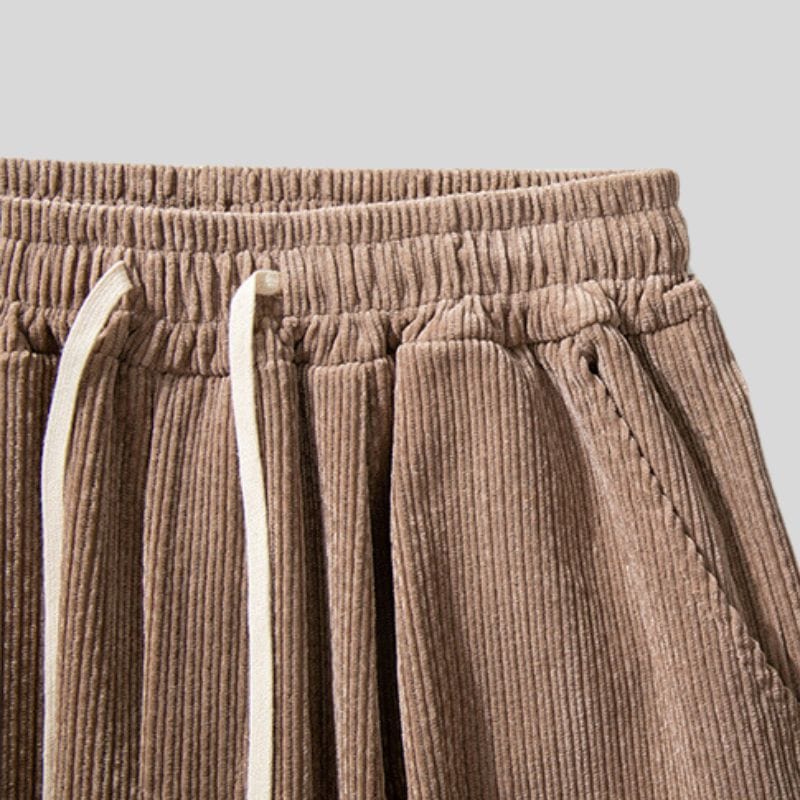 Pantalon Large Velours Homme