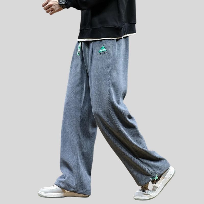 Pantalon Large Velours