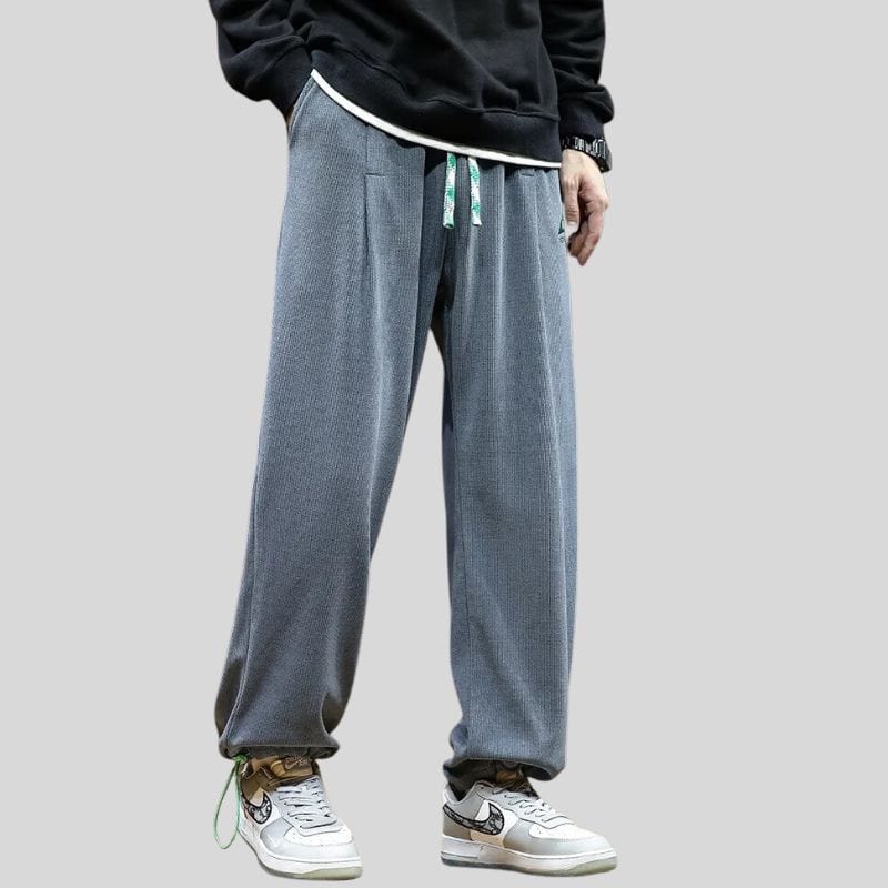 Pantalon Large Velours