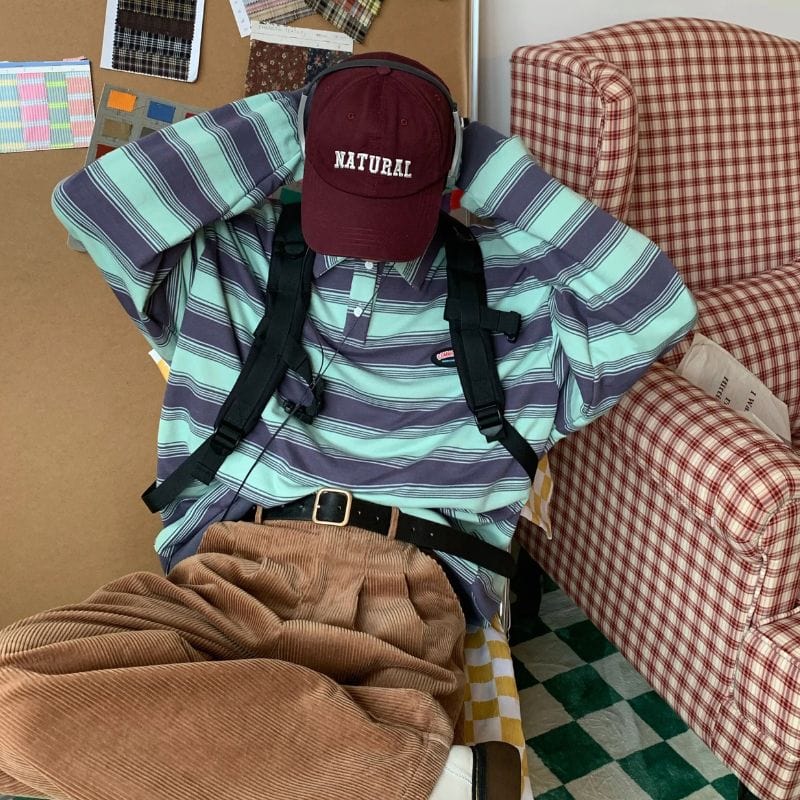 Pantalon Marron Velours Côtelé