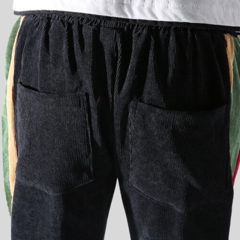 Pantalon Slim Velours Homme