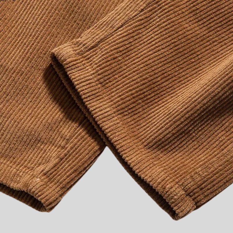Pantalon Velour Camel