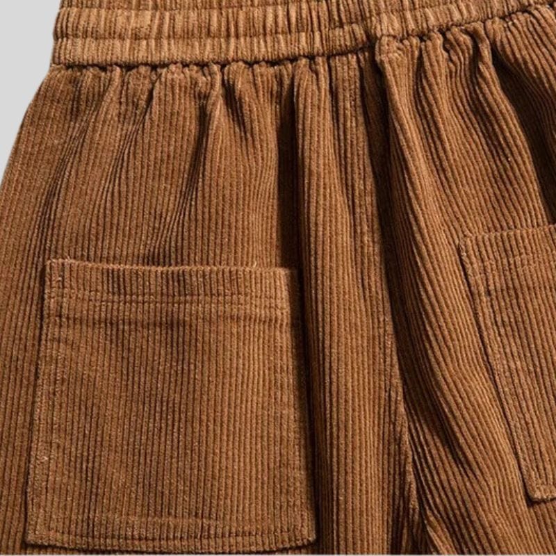 Pantalon Velour Camel