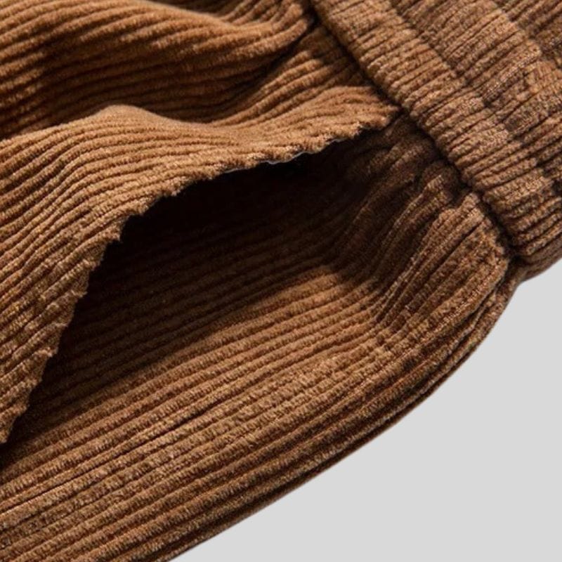 Pantalon Velour Camel