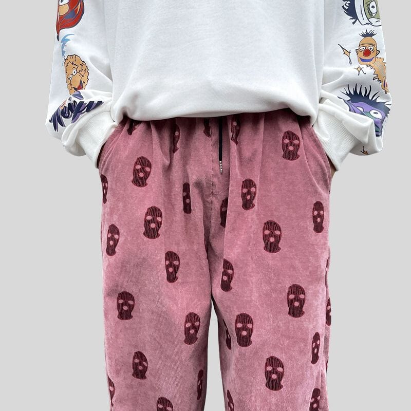 Pantalon Velour Cotelé Homme