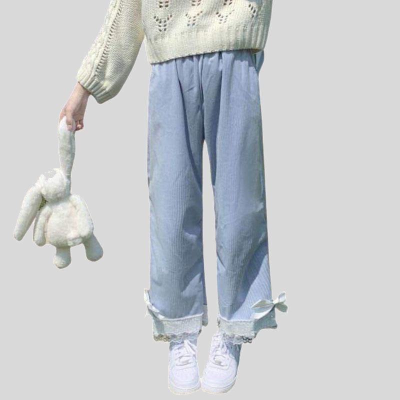 Pantalon Velour Femme