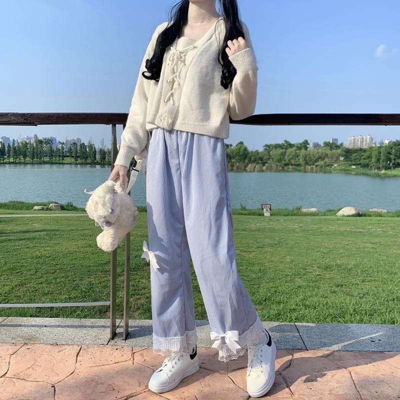 Pantalon Velour Femme