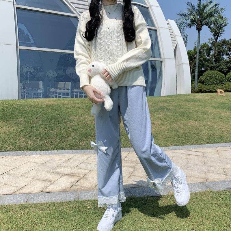 Pantalon Velour Femme