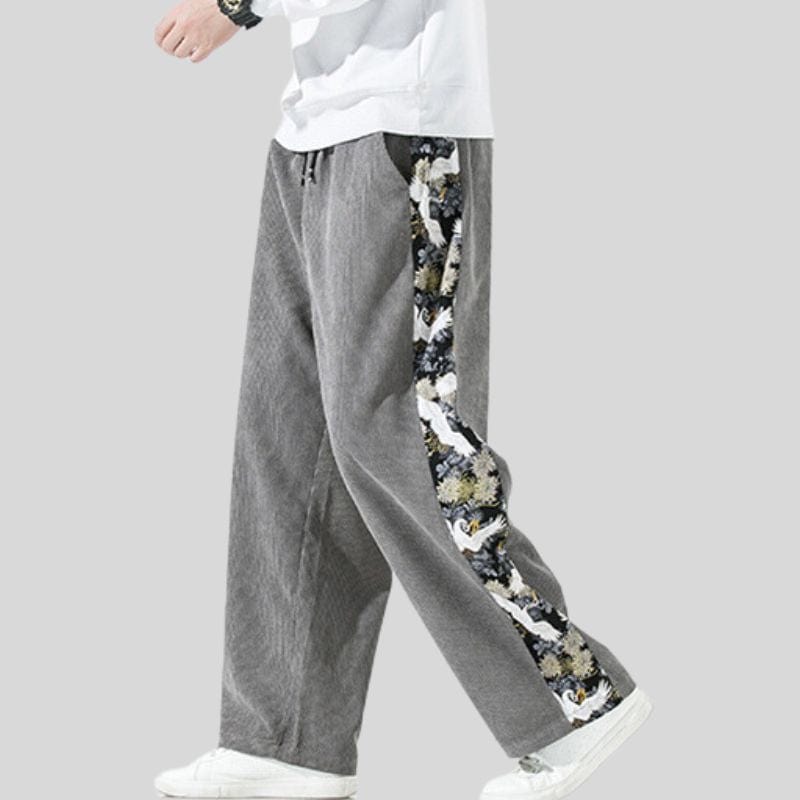 Pantalon Velour Homme Grande Taille