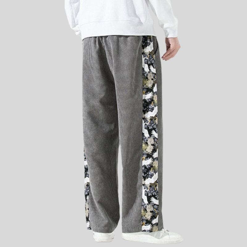 Pantalon Velour Homme Grande Taille