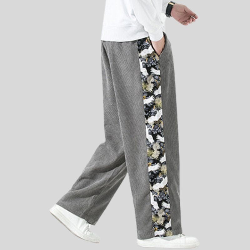 Pantalon Velour Homme Grande Taille