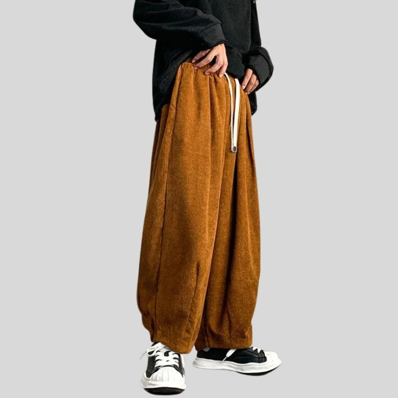 Pantalon Velours Camel